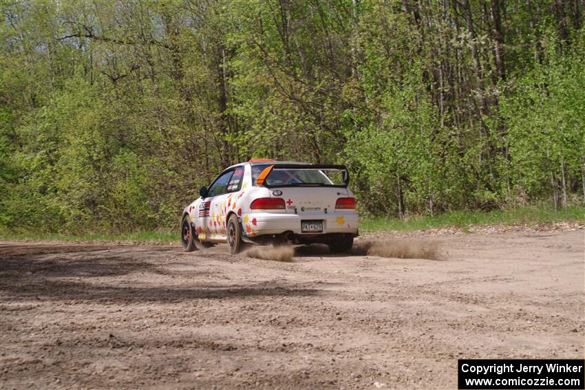 Richard Donovan / Greg Donovan Subaru Impreza on SS1, Parkway I.