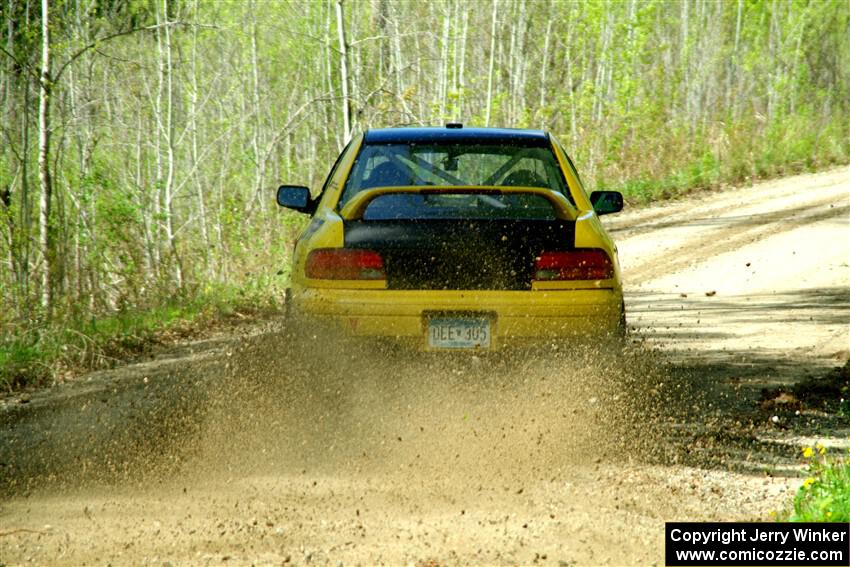 Steve Gingras / Katie Gingras Subaru Impreza on SS2, Blue Trail I.