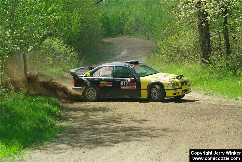 Matt Nykanen / Lars Anderson BMW 328i on SS2, Blue Trail I.