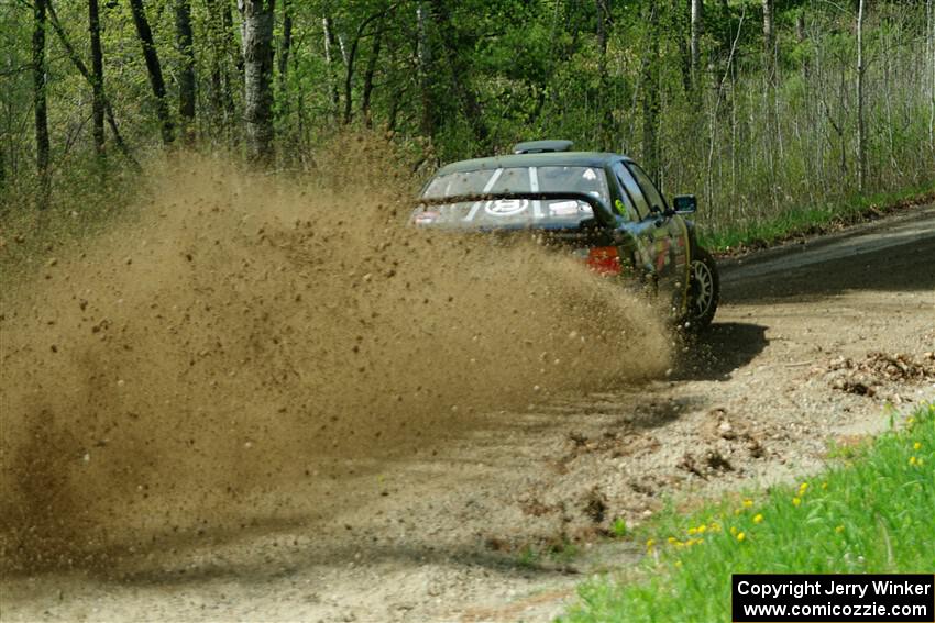 Matt Nykanen / Lars Anderson BMW 328i on SS2, Blue Trail I.
