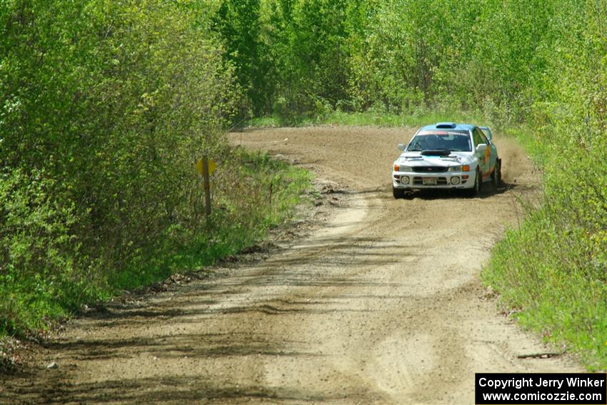 Tyler Matalas / Tim Sword Subaru Impreza LX on SS2, Blue Trail I.