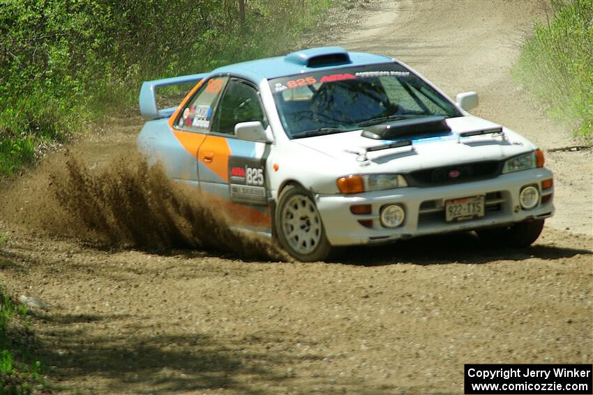 Tyler Matalas / Tim Sword Subaru Impreza LX on SS2, Blue Trail I.