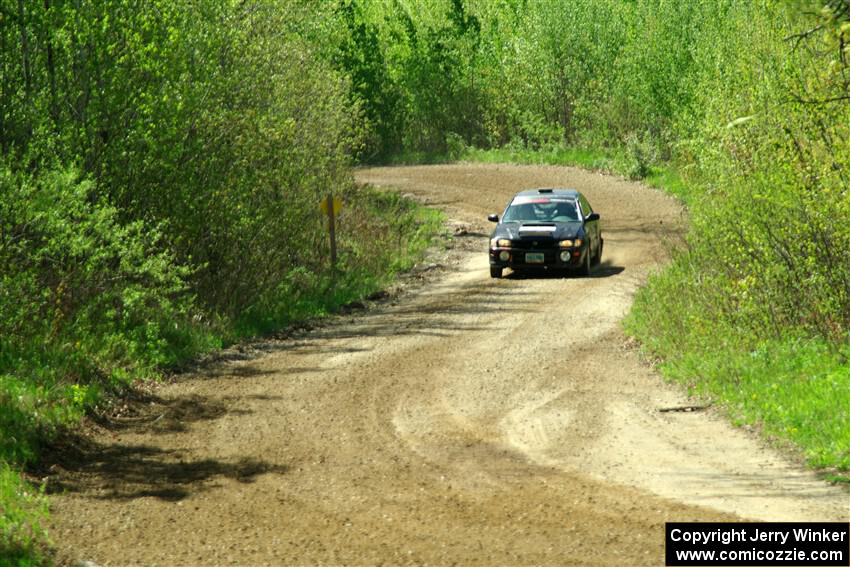 Kristian Rue / Mark Rue Subaru Impreza 2.5RS on SS2, Blue Trail I.