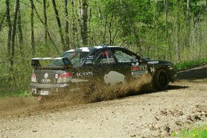 Peter Farrow / Ian Nelson Subaru WRX on SS2, Blue Trail I.
