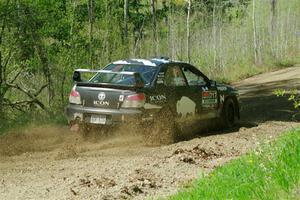 Peter Farrow / Ian Nelson Subaru WRX on SS2, Blue Trail I.