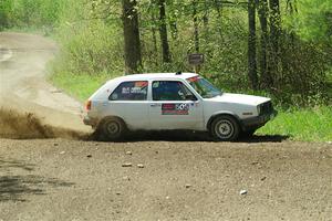 Josh Nykanen / Connor Himes VW GTI on SS2, Blue Trail I.