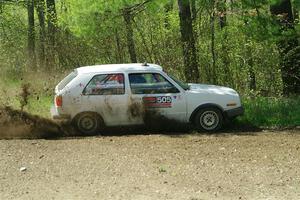 Josh Nykanen / Connor Himes VW GTI on SS2, Blue Trail I.