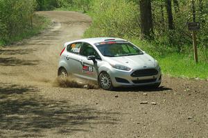 Brent Lucio / Betsy Nguyen Ford Fiesta on SS2, Blue Trail I.