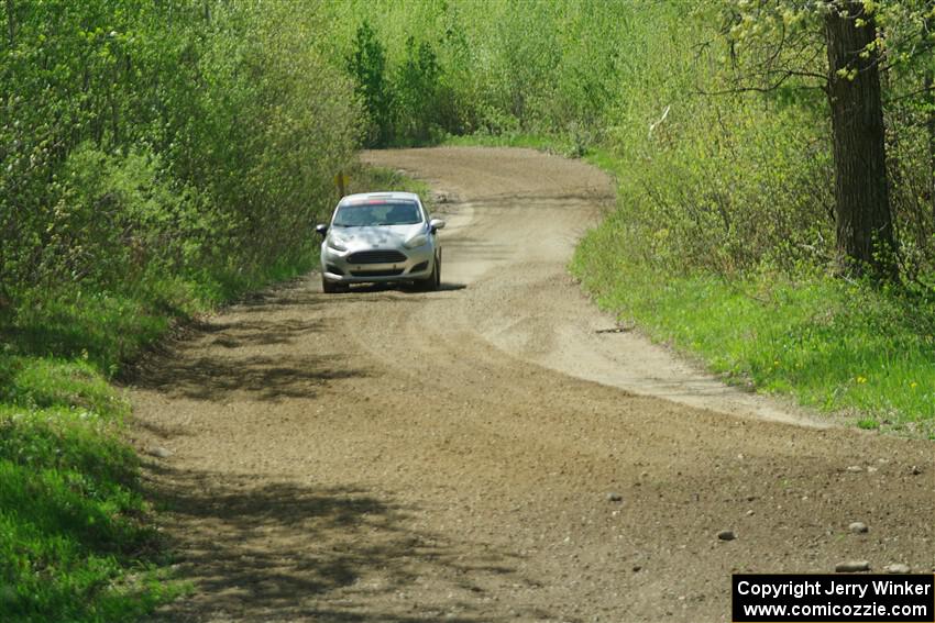 Brent Lucio / Betsy Nguyen Ford Fiesta on SS2, Blue Trail I.