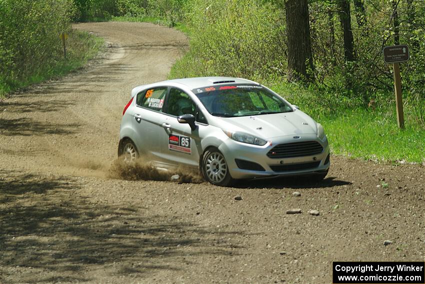 Brent Lucio / Betsy Nguyen Ford Fiesta on SS2, Blue Trail I.