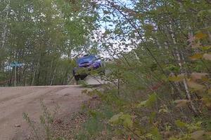 Silas Himes / Charlotte Himes Subaru WRX STi on SS4, Parkway II.