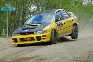 Steve Gingras / Katie Gingras Subaru Impreza on SS4, Parkway II.
