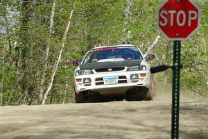 Aidan Hicks / John Hicks Subaru Impreza Wagon on SS4, Parkway II.