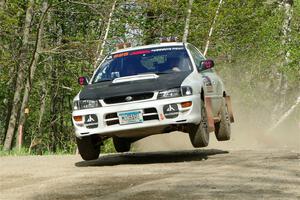 Aidan Hicks / John Hicks Subaru Impreza Wagon on SS4, Parkway II.