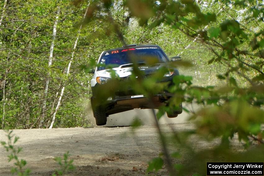 John Farrow / Michael Farrow Subaru WRX on SS4, Parkway II.