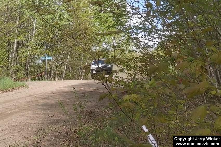 John Farrow / Michael Farrow Subaru WRX on SS4, Parkway II.