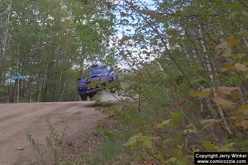 Silas Himes / Charlotte Himes Subaru WRX STi on SS4, Parkway II.