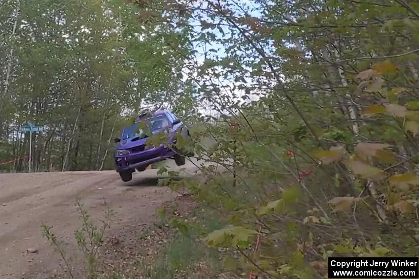 Silas Himes / Charlotte Himes Subaru WRX STi on SS4, Parkway II.