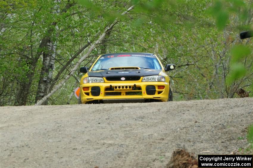 Steve Gingras / Katie Gingras Subaru Impreza on SS4, Parkway II.