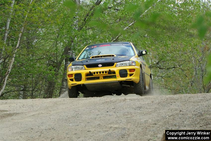 Steve Gingras / Katie Gingras Subaru Impreza on SS4, Parkway II.