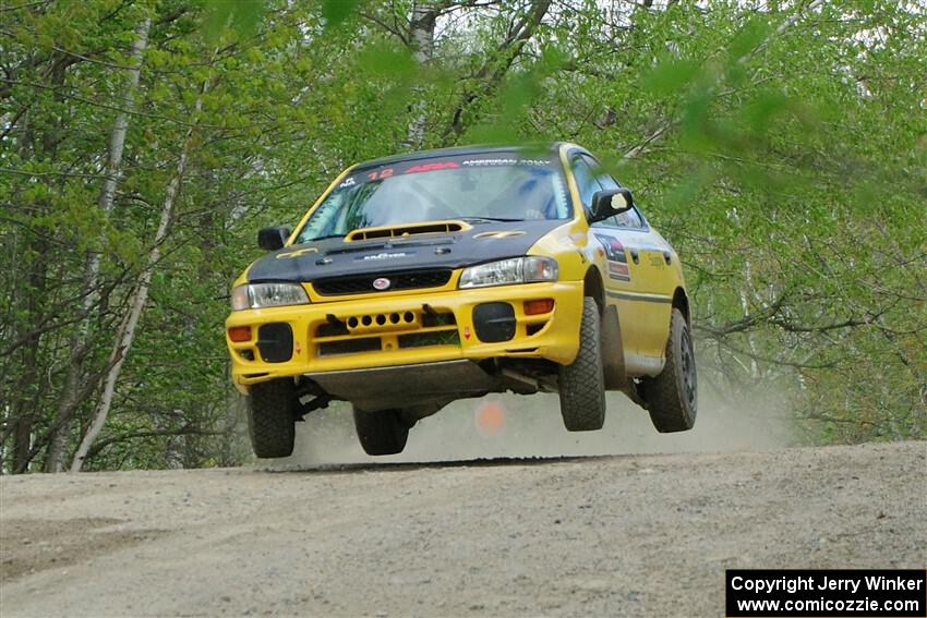 Steve Gingras / Katie Gingras Subaru Impreza on SS4, Parkway II.