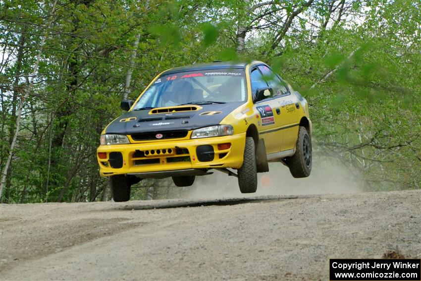 Steve Gingras / Katie Gingras Subaru Impreza on SS4, Parkway II.