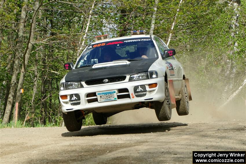 Aidan Hicks / John Hicks Subaru Impreza Wagon on SS4, Parkway II.
