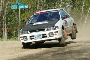 Aidan Hicks / John Hicks Subaru Impreza Wagon on SS4, Parkway II.