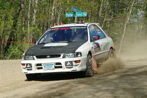 Aidan Hicks / John Hicks Subaru Impreza Wagon on SS4, Parkway II.