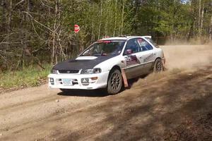 Aidan Hicks / John Hicks Subaru Impreza Wagon on SS4, Parkway II.