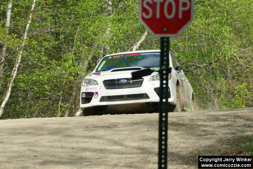 Jamey Randall / Andrew Rausch Subaru WRX on SS4, Parkway II.