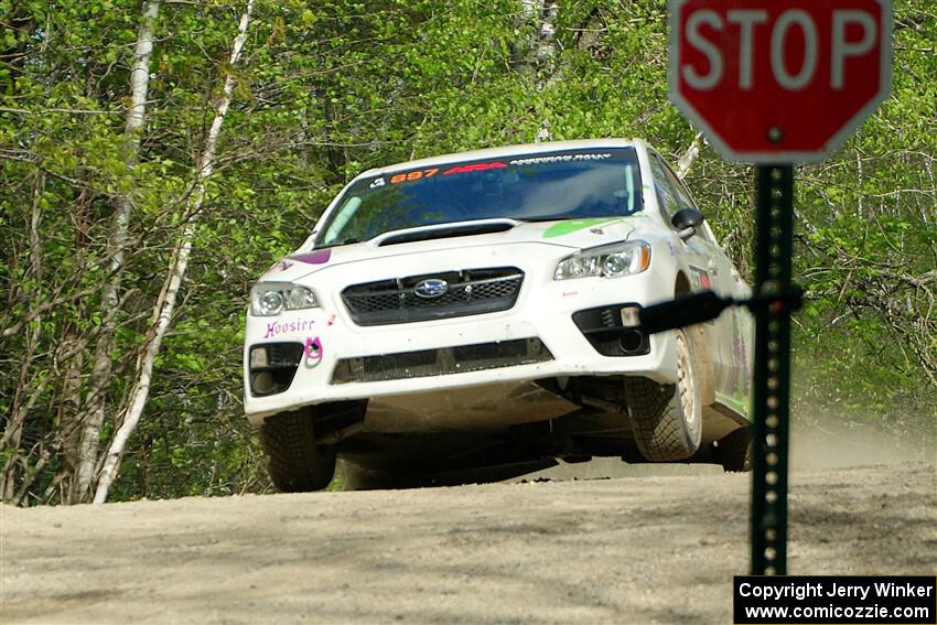 Jamey Randall / Andrew Rausch Subaru WRX on SS4, Parkway II.