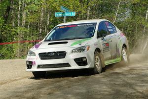 Jamey Randall / Andrew Rausch Subaru WRX on SS4, Parkway II.