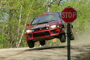 Arin DeMaster / Dustin Sharkozy Subaru Impreza on SS4, Parkway II.