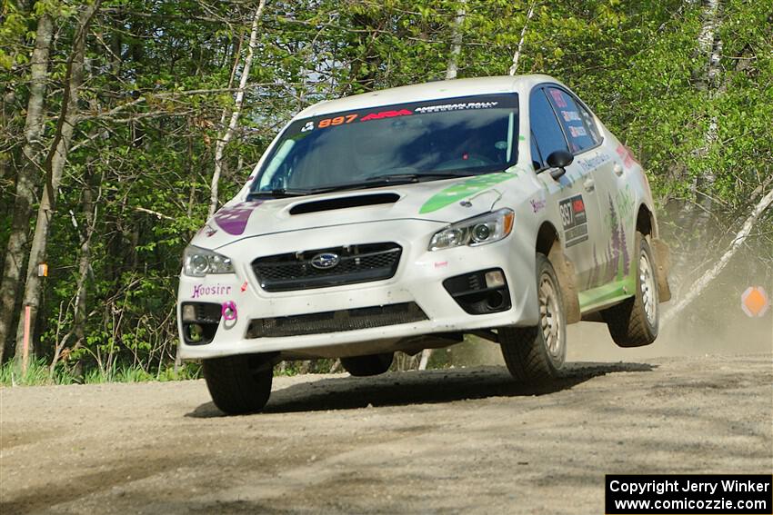 Jamey Randall / Andrew Rausch Subaru WRX on SS4, Parkway II.