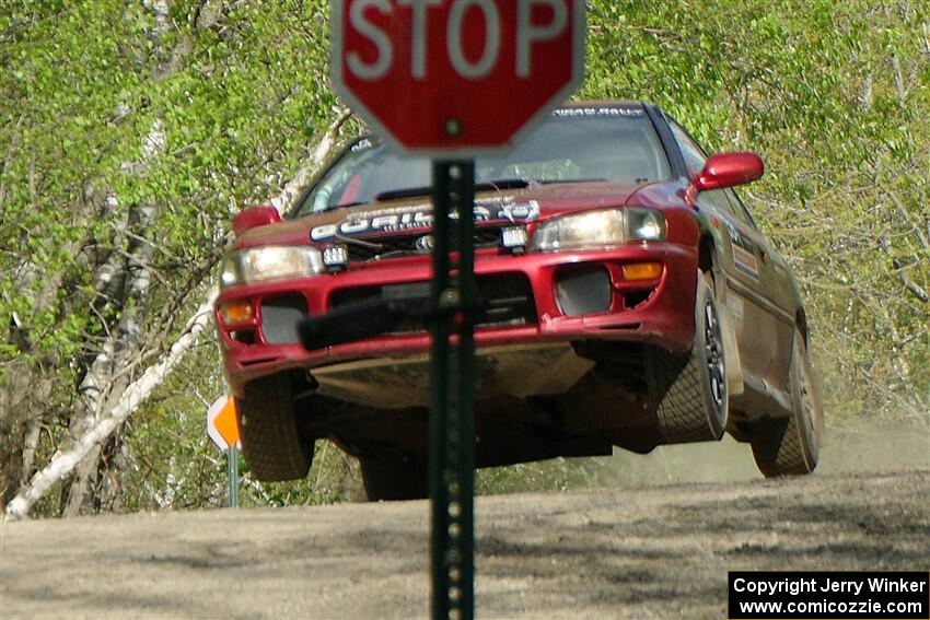 Arin DeMaster / Dustin Sharkozy Subaru Impreza on SS4, Parkway II.