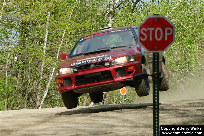 Arin DeMaster / Dustin Sharkozy Subaru Impreza on SS4, Parkway II.