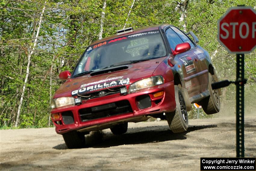 Arin DeMaster / Dustin Sharkozy Subaru Impreza on SS4, Parkway II.