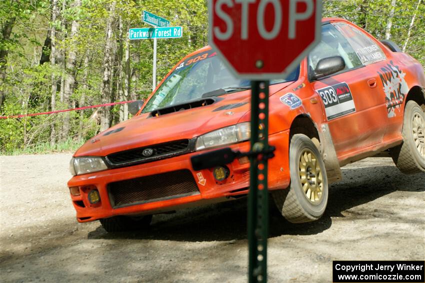 Travis Mattonen / Anikka Nykanen Subaru Impreza on SS4, Parkway II.