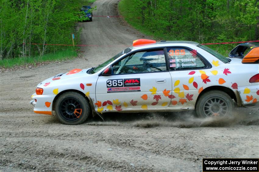 Richard Donovan / Greg Donovan Subaru Impreza on SS4, Parkway II.