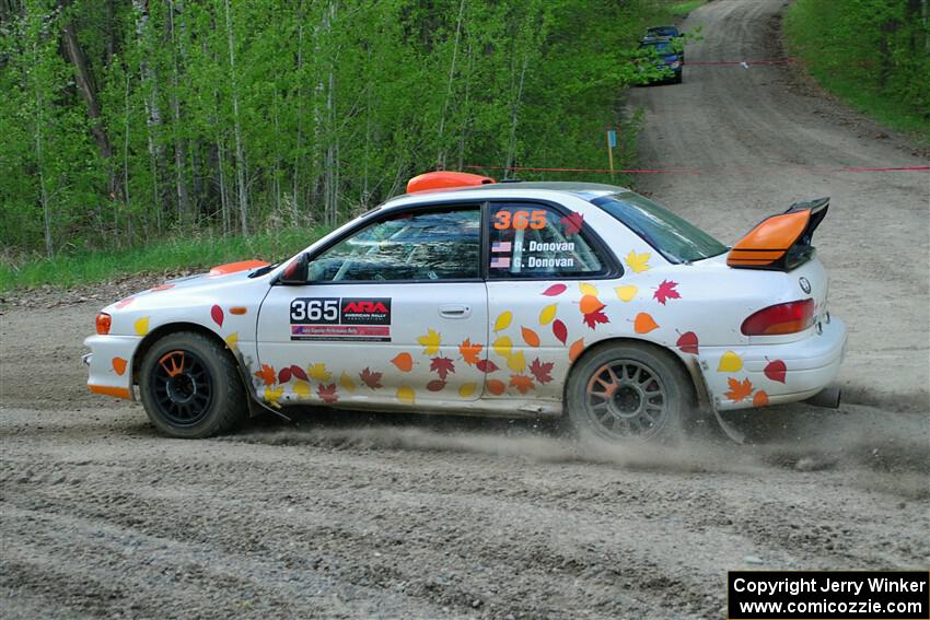 Richard Donovan / Greg Donovan Subaru Impreza on SS4, Parkway II.