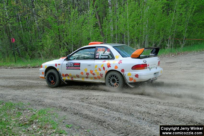Richard Donovan / Greg Donovan Subaru Impreza on SS4, Parkway II.