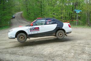 Jason Cook / Maggie Tu Subaru WRX on SS4, Parkway II.