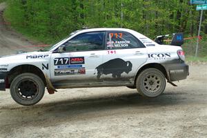 Peter Farrow / Ian Nelson Subaru WRX on SS4, Parkway II.