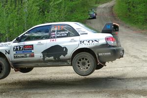 Peter Farrow / Ian Nelson Subaru WRX on SS4, Parkway II.