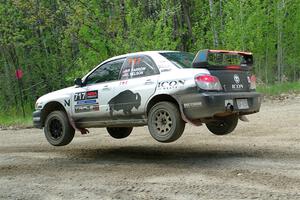 Peter Farrow / Ian Nelson Subaru WRX on SS4, Parkway II.