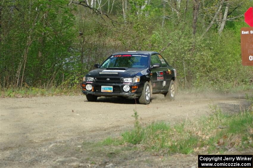 Kristian Rue / Mark Rue Subaru Impreza 2.5RS on SS4, Parkway II.