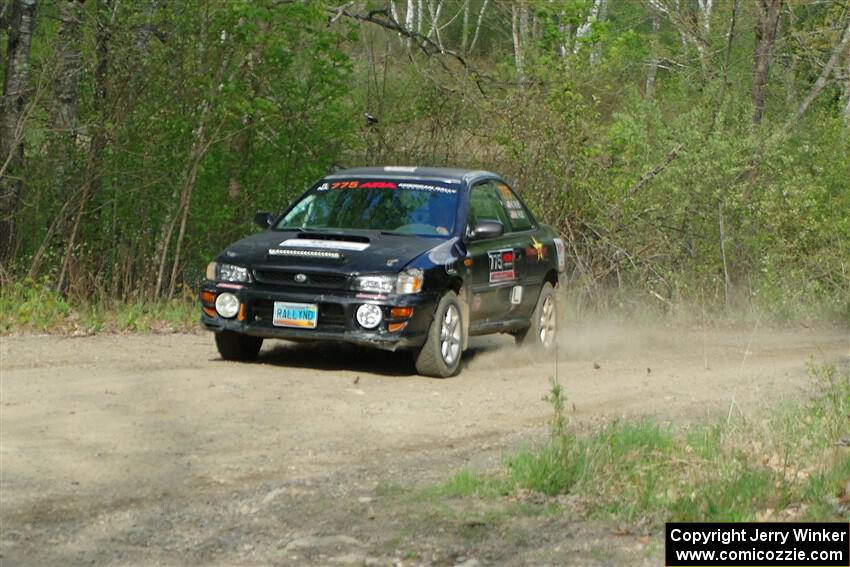 Kristian Rue / Mark Rue Subaru Impreza 2.5RS on SS4, Parkway II.
