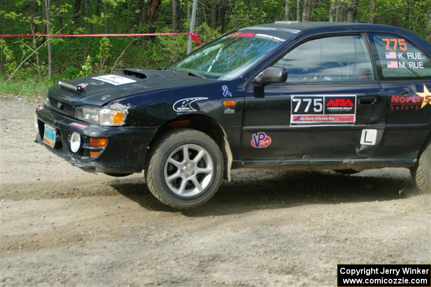 Kristian Rue / Mark Rue Subaru Impreza 2.5RS on SS4, Parkway II.