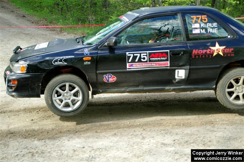 Kristian Rue / Mark Rue Subaru Impreza 2.5RS on SS4, Parkway II.